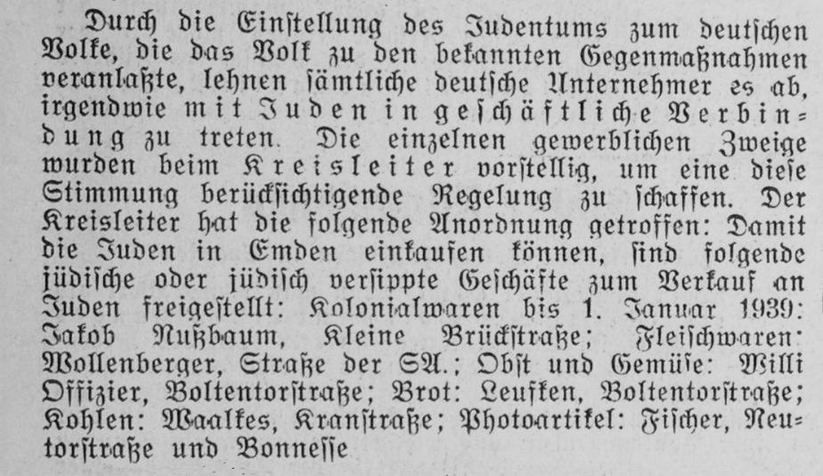Emder Geschäftsleute beschweren sich